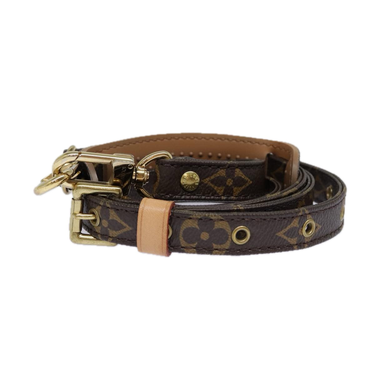 LOUIS VUITTON Monogram Adjustable Shoulder Strap 36.6""-43.7"" LV 89001