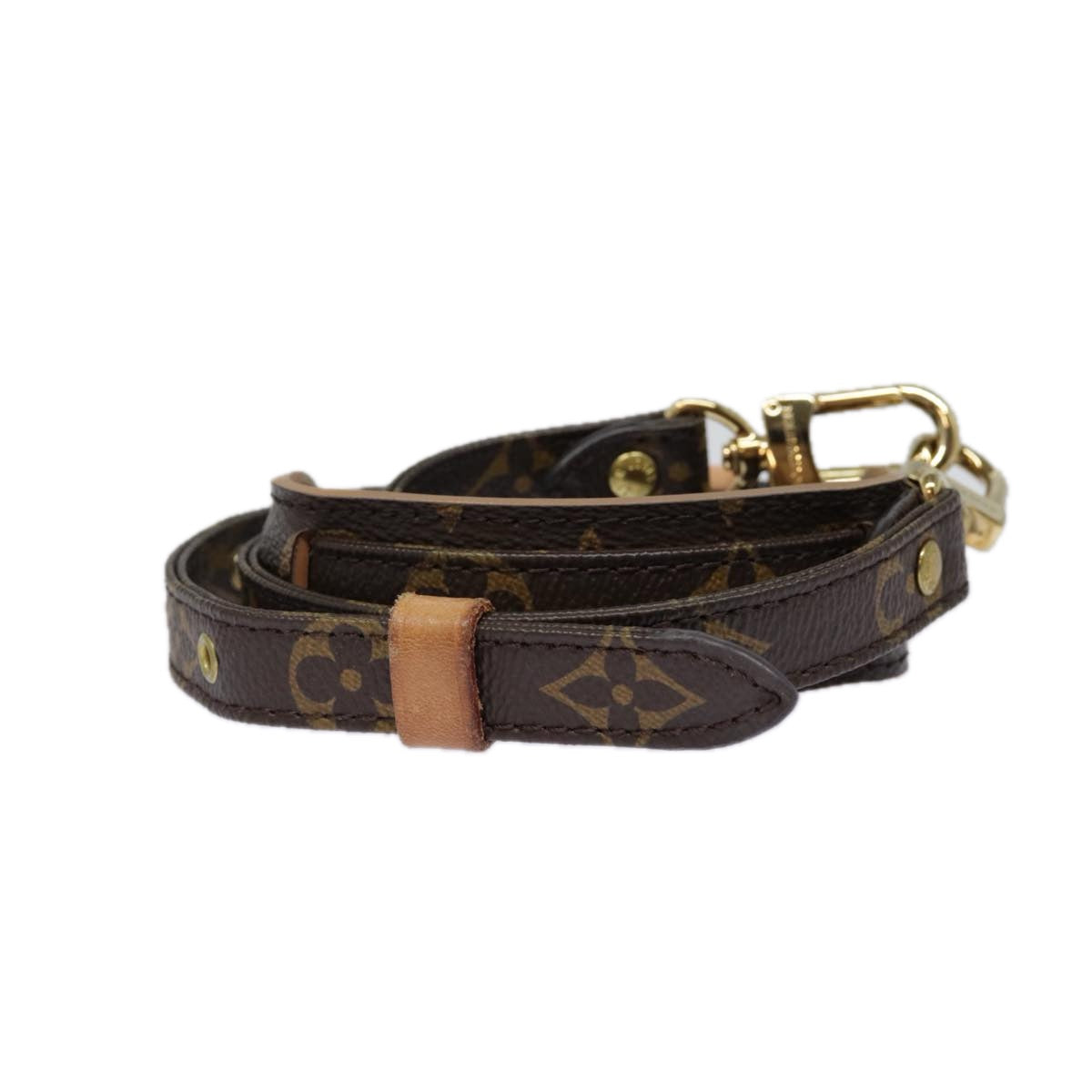 LOUIS VUITTON Monogram Adjustable Shoulder Strap 36.6""-43.7"" LV 89001