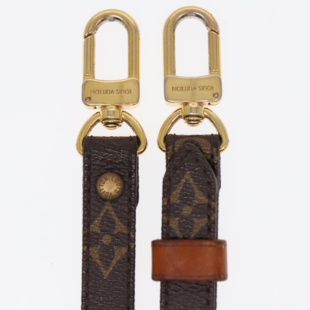 LOUIS VUITTON Monogram Adjustable Shoulder Strap 36.2""-43.7"" LV 89002