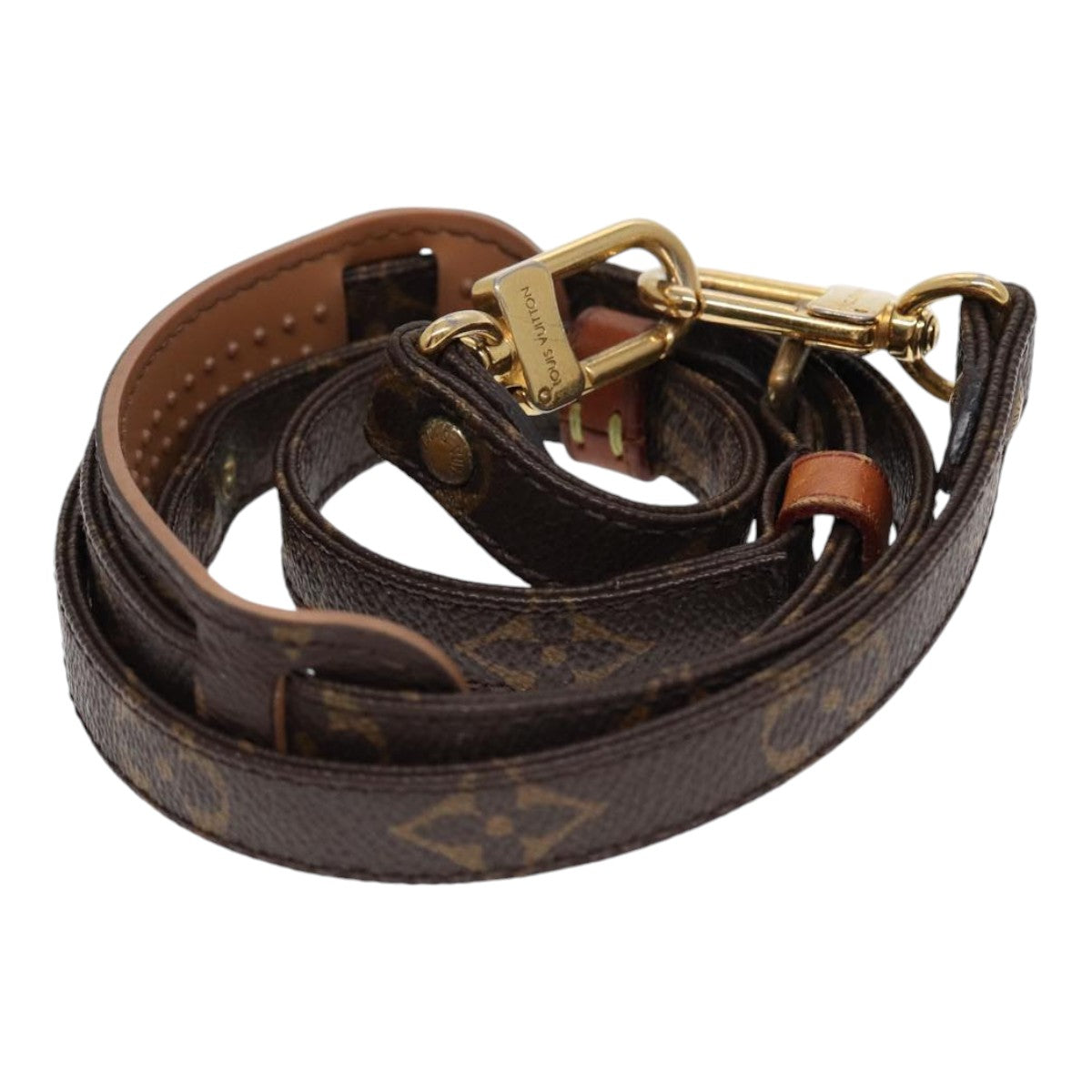 LOUIS VUITTON Monogram Adjustable Shoulder Strap 36.2""-43.7"" LV 89002