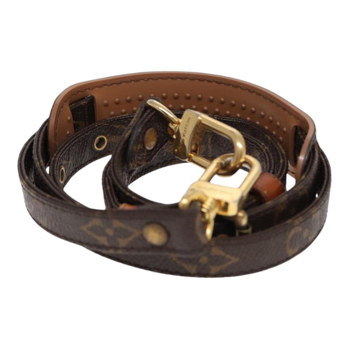 LOUIS VUITTON Monogram Adjustable Shoulder Strap 36.2""-43.7"" LV 89002
