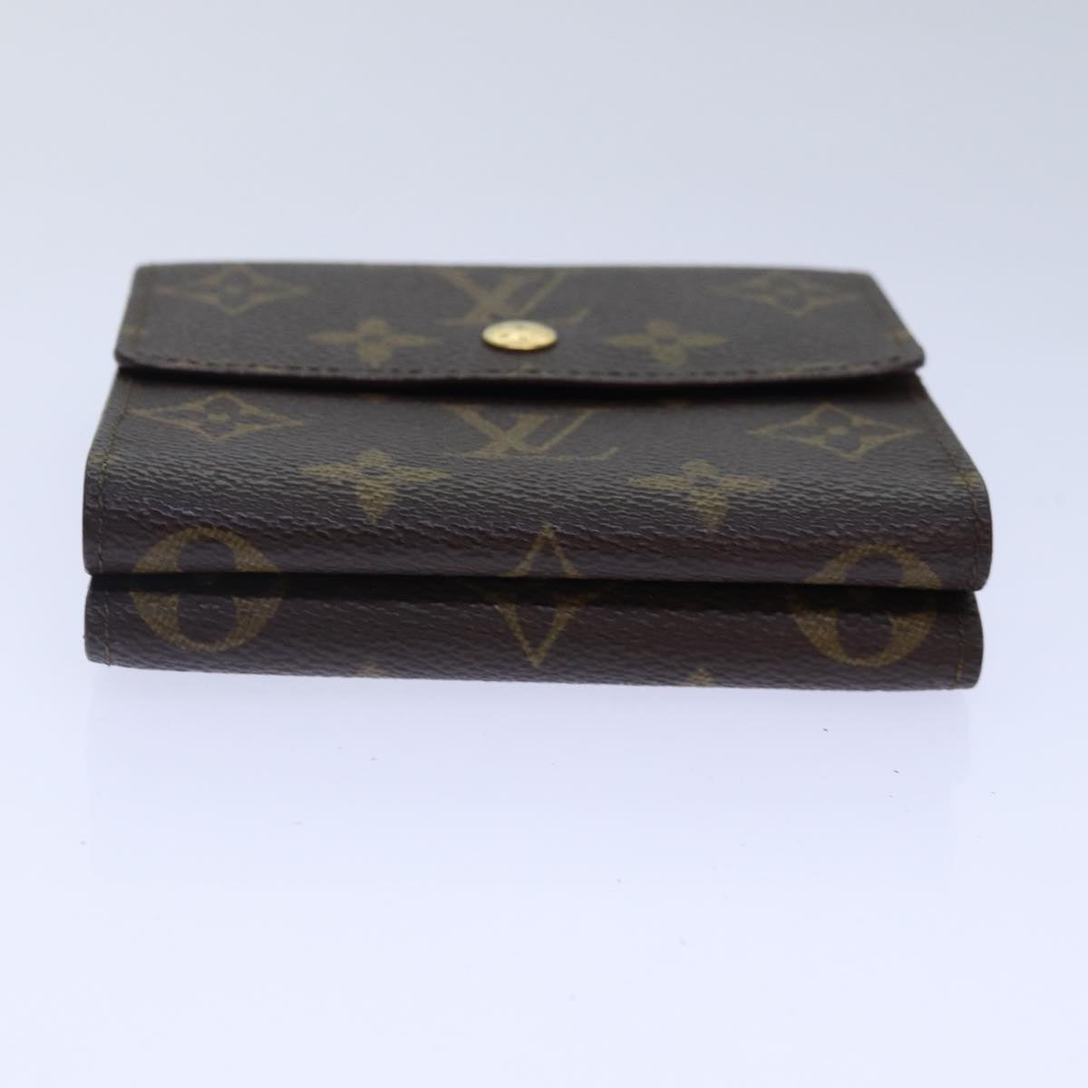 LOUIS VUITTON Monogram Portefeuille Elise Trifold Wallet M61654 LV 89012