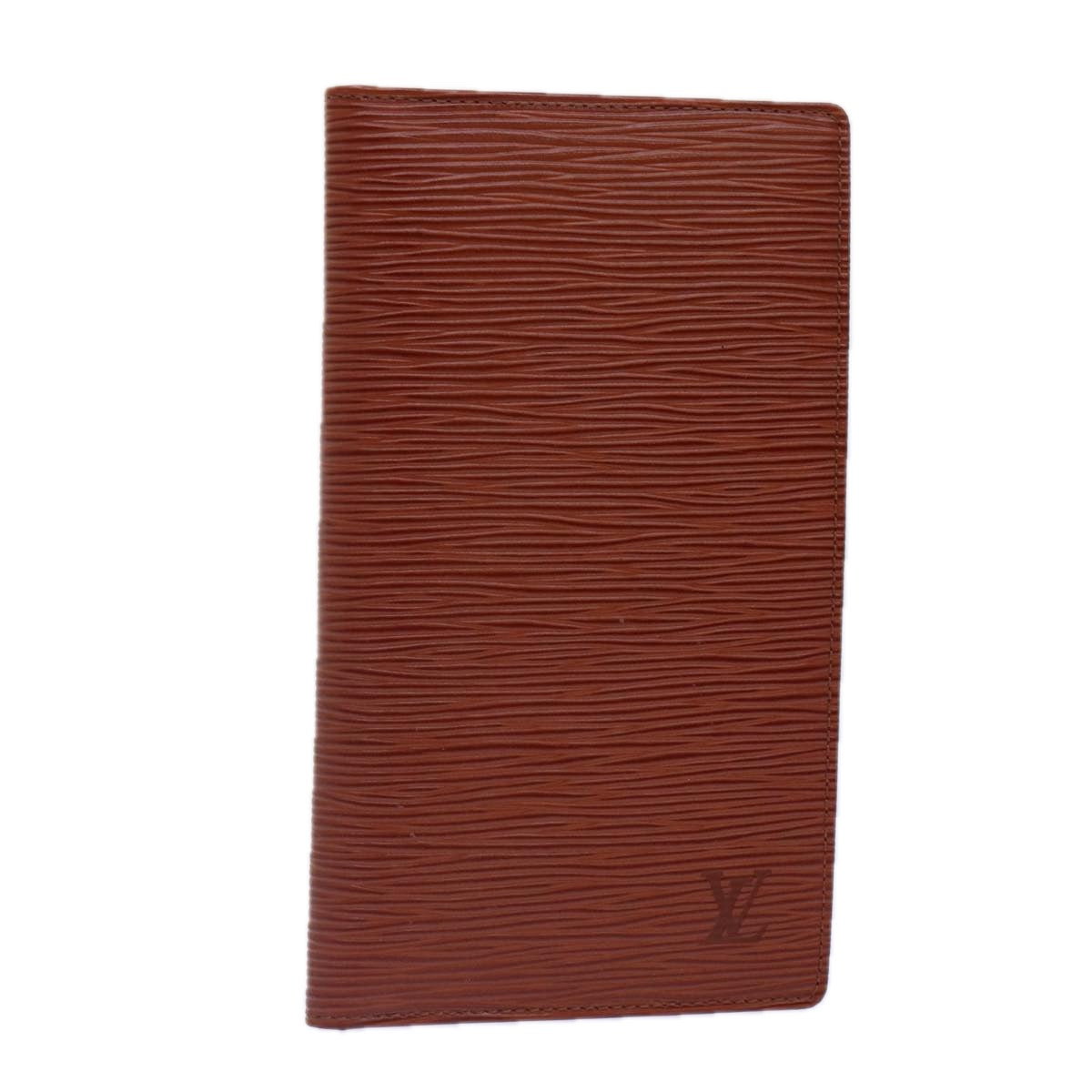 LOUIS VUITTON Epi Portefeuille Emily Long Wallet Brown LV 89014