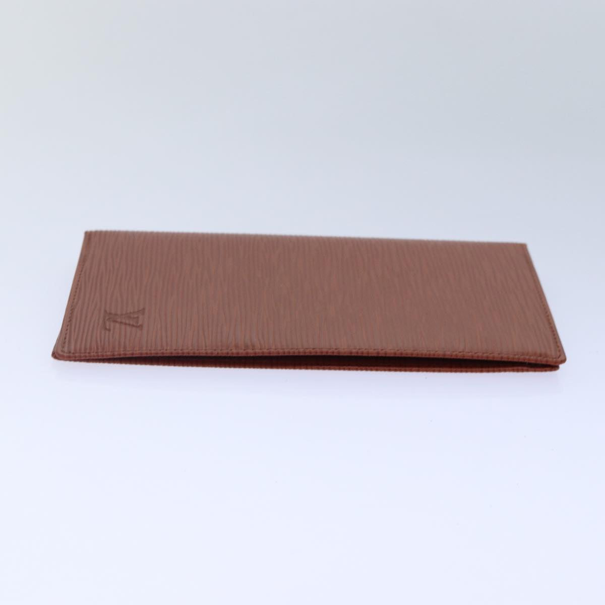 LOUIS VUITTON Epi Portefeuille Emily Long Wallet Brown LV 89014