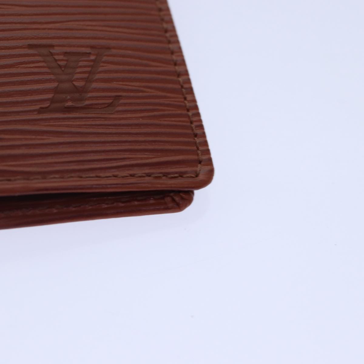 LOUIS VUITTON Epi Portefeuille Emily Long Wallet Brown LV 89014