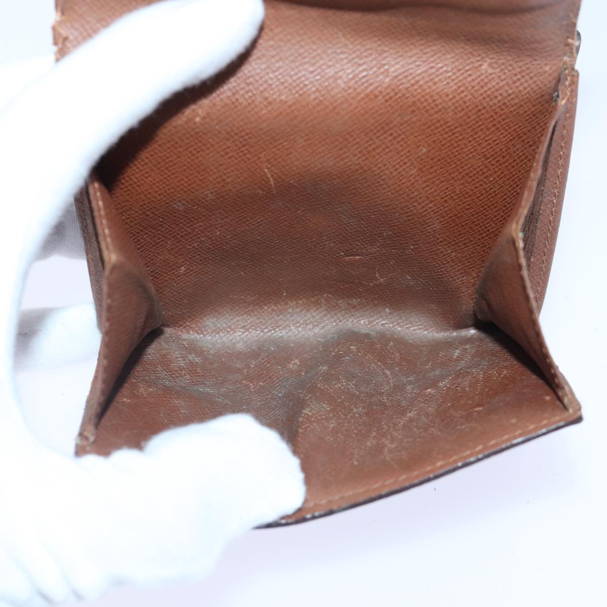 LOUIS VUITTON Monogram Portefeuille Elise Trifold Wallet M61654 LV 89018