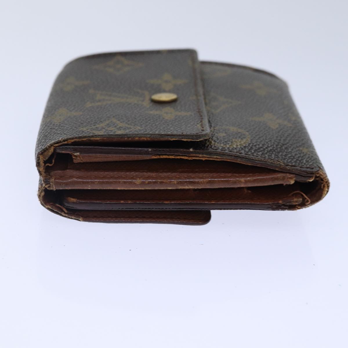 LOUIS VUITTON Monogram Portefeuille Elise Trifold Wallet M61654 LV 89018