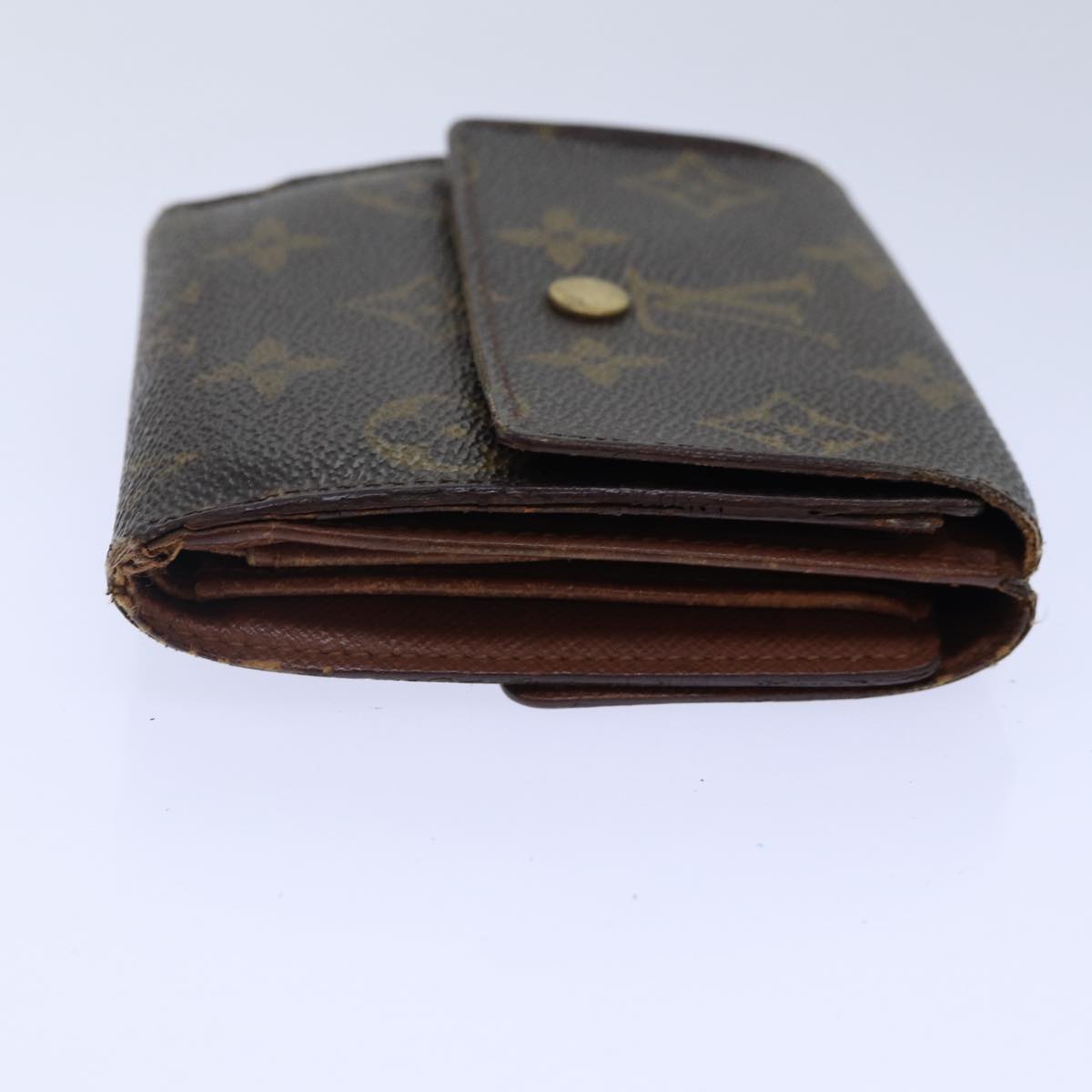 LOUIS VUITTON Monogram Portefeuille Elise Trifold Wallet M61654 LV 89018
