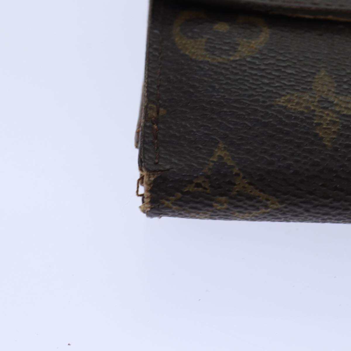 LOUIS VUITTON Monogram Portefeuille Elise Trifold Wallet M61654 LV 89018