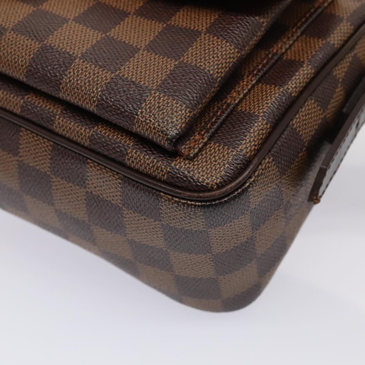LOUIS VUITTON Damier Ebene Ravello GM Shoulder Bag N60006 LV 89020