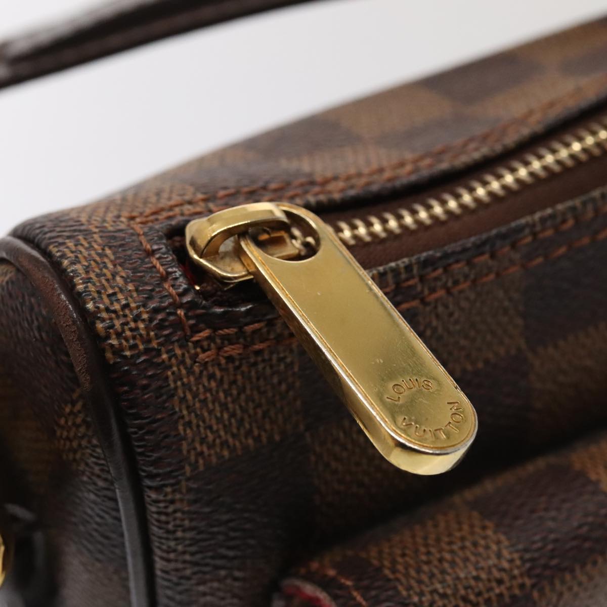 LOUIS VUITTON Damier Ebene Ravello GM Shoulder Bag N60006 LV 89020