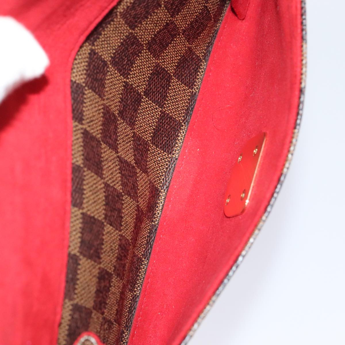 LOUIS VUITTON Damier Ebene Ravello GM Shoulder Bag N60006 LV 89020