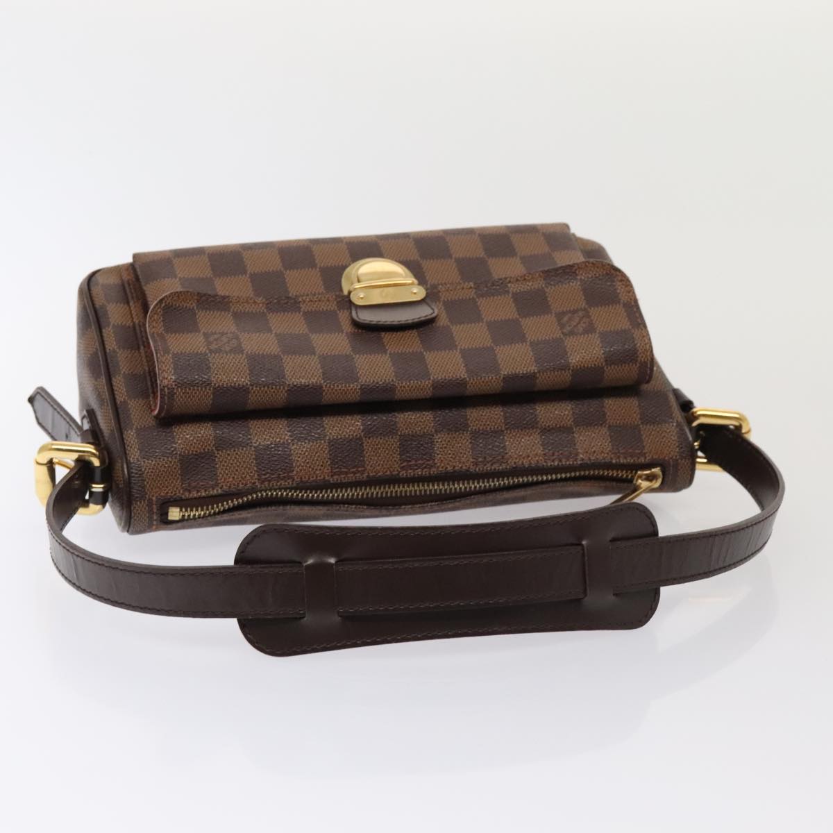 LOUIS VUITTON Damier Ebene Ravello GM Shoulder Bag N60006 LV 89020