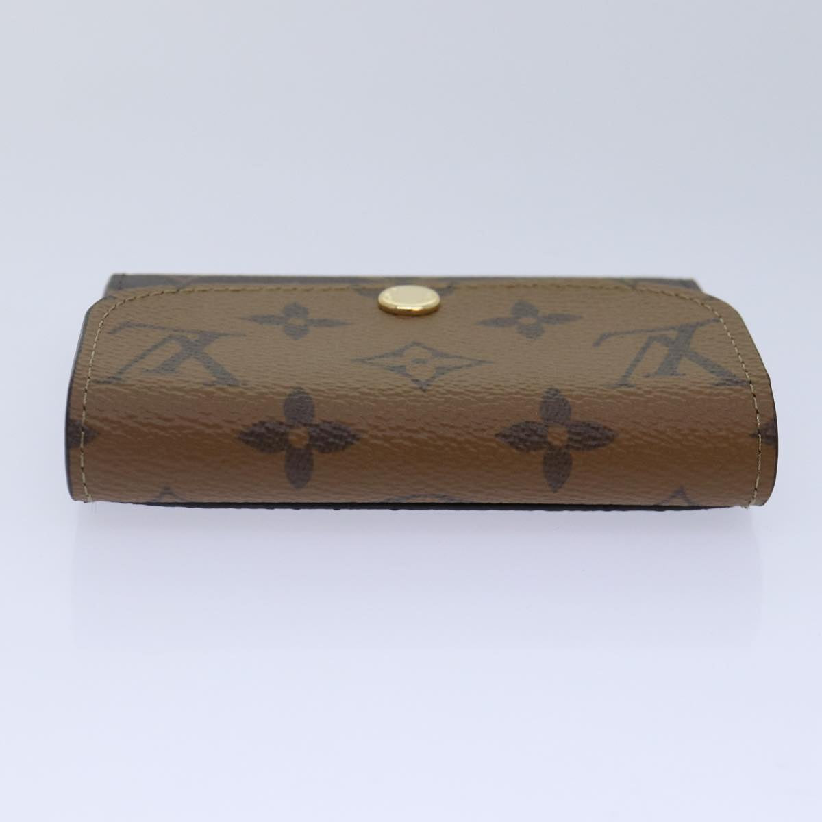 LOUIS VUITTON Monogram Reverse Porte Monnaie Rosary Purse M82333 LV 89054A