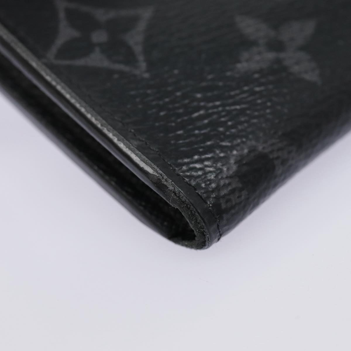 LOUIS VUITTON Monogram Eclipse Porte monnaie Jour Coin Purse M63536 89055
