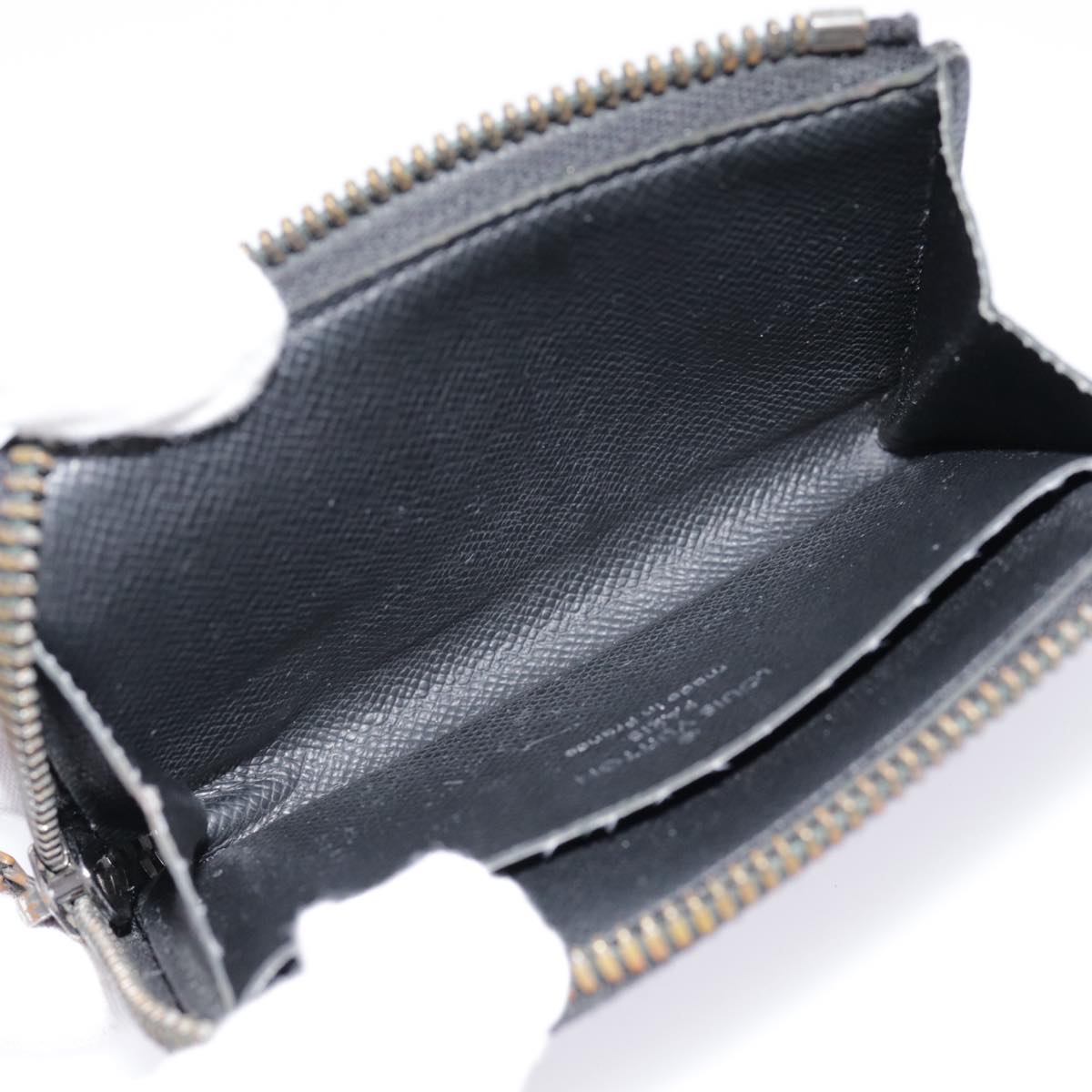 LOUIS VUITTON Monogram Eclipse Porte monnaie Jour Coin Purse M63536 89055