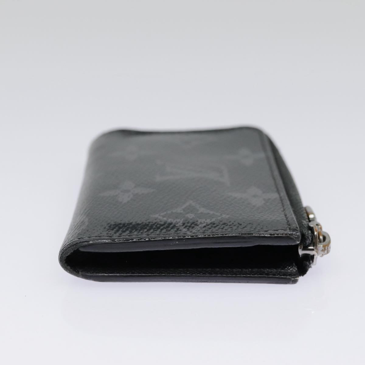 LOUIS VUITTON Monogram Eclipse Porte monnaie Jour Coin Purse M63536 89055
