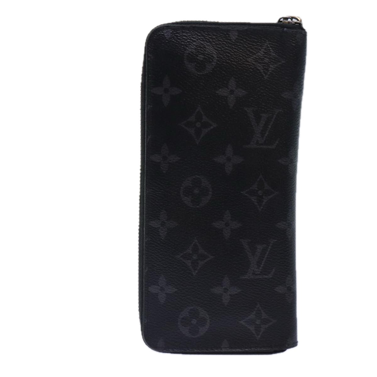 LOUIS VUITTON Monogram Eclipse Zippy Wallet Vertical Wallet M62295 89056