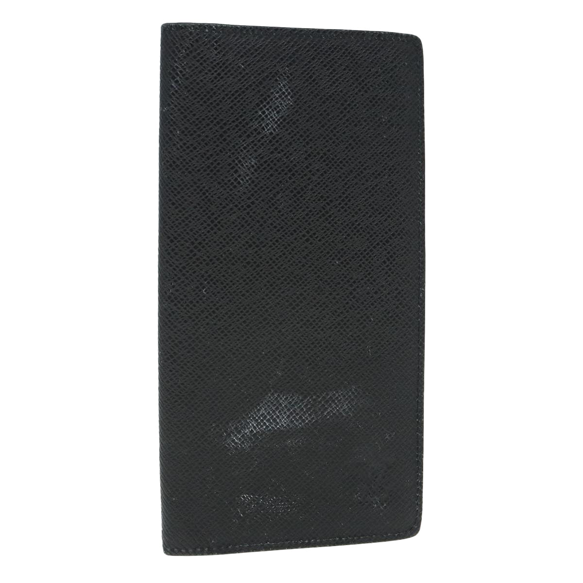 LOUIS VUITTON Taiga Brazza Portefeuille Long Wallet Ardoise M32572 89058