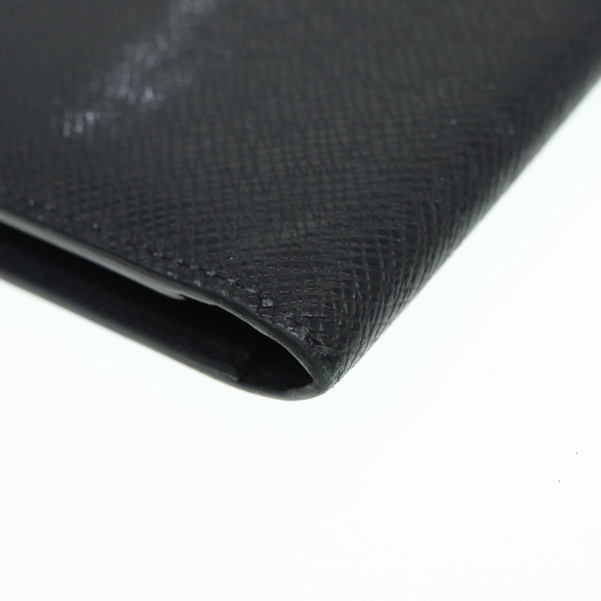 LOUIS VUITTON Taiga Brazza Portefeuille Long Wallet Ardoise M32572 89058