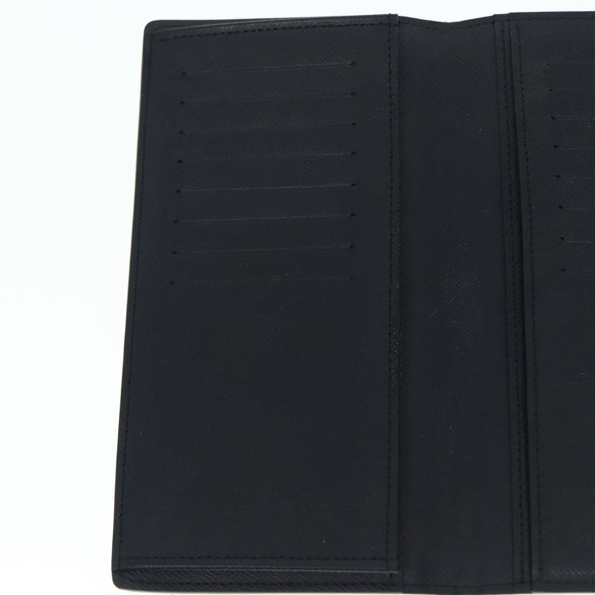 LOUIS VUITTON Taiga Brazza Portefeuille Long Wallet Ardoise M32572 89058