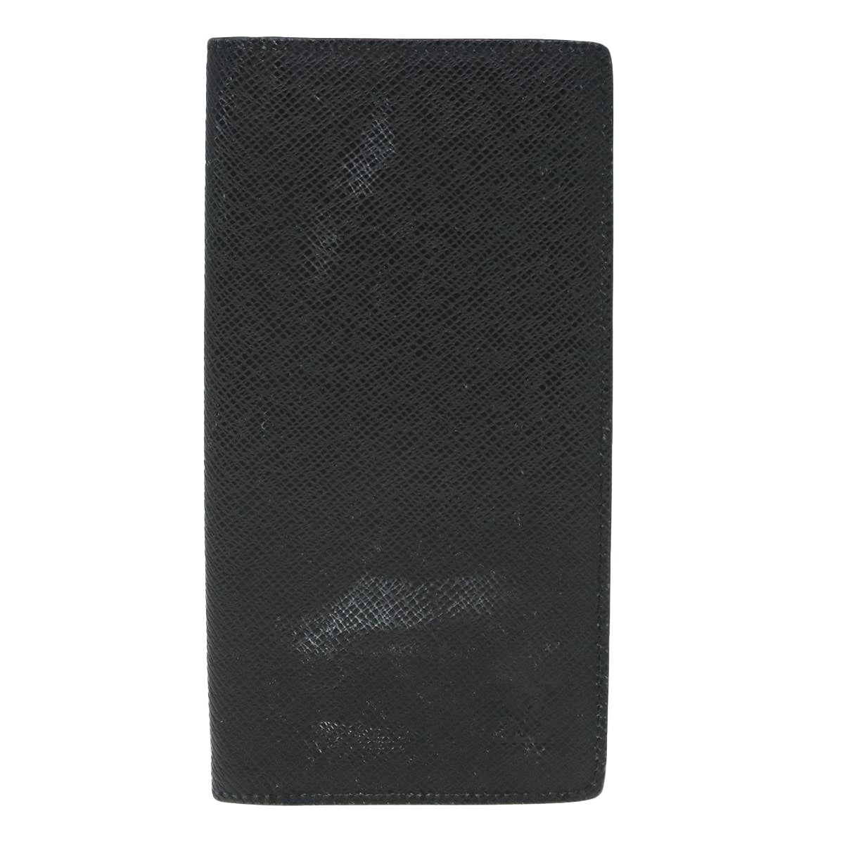LOUIS VUITTON Taiga Brazza Portefeuille Long Wallet Ardoise M32572 89058