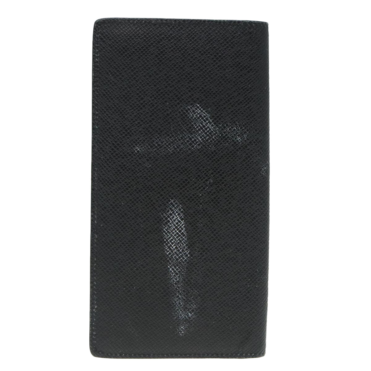LOUIS VUITTON Taiga Brazza Portefeuille Long Wallet Ardoise M32572 89058