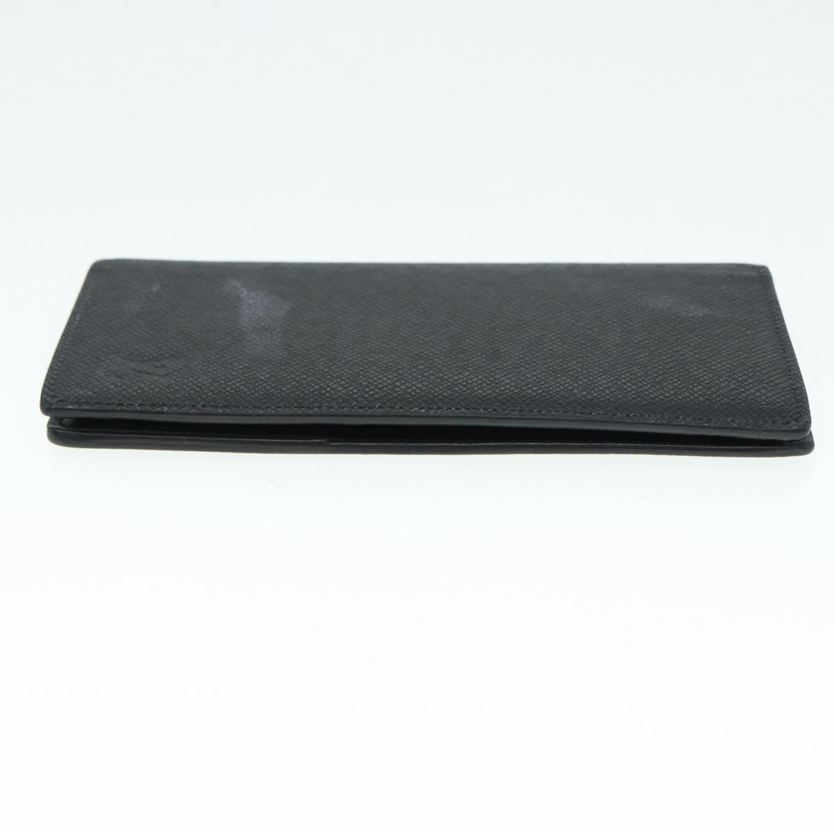 LOUIS VUITTON Taiga Brazza Portefeuille Long Wallet Ardoise M32572 89058