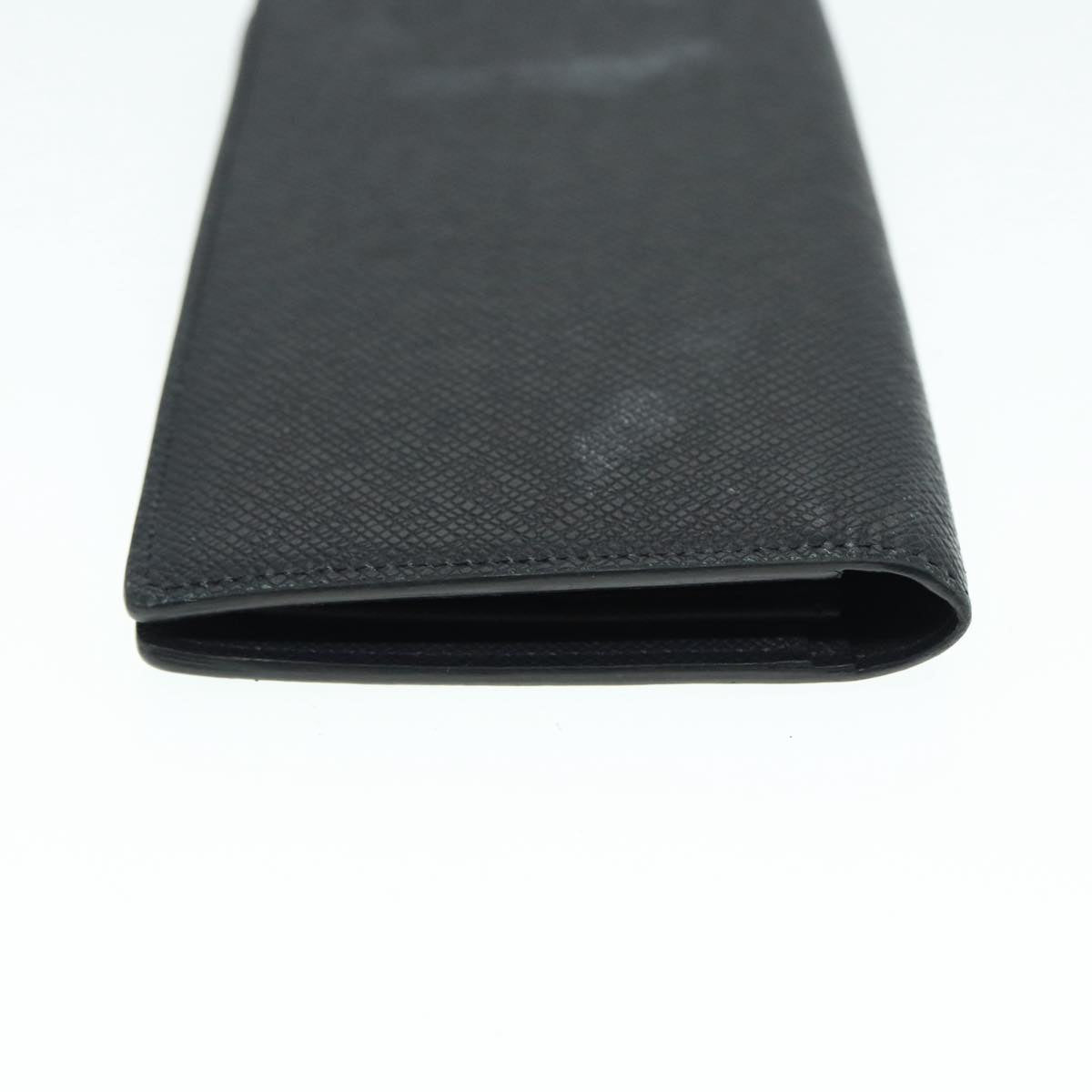 LOUIS VUITTON Taiga Brazza Portefeuille Long Wallet Ardoise M32572 89058