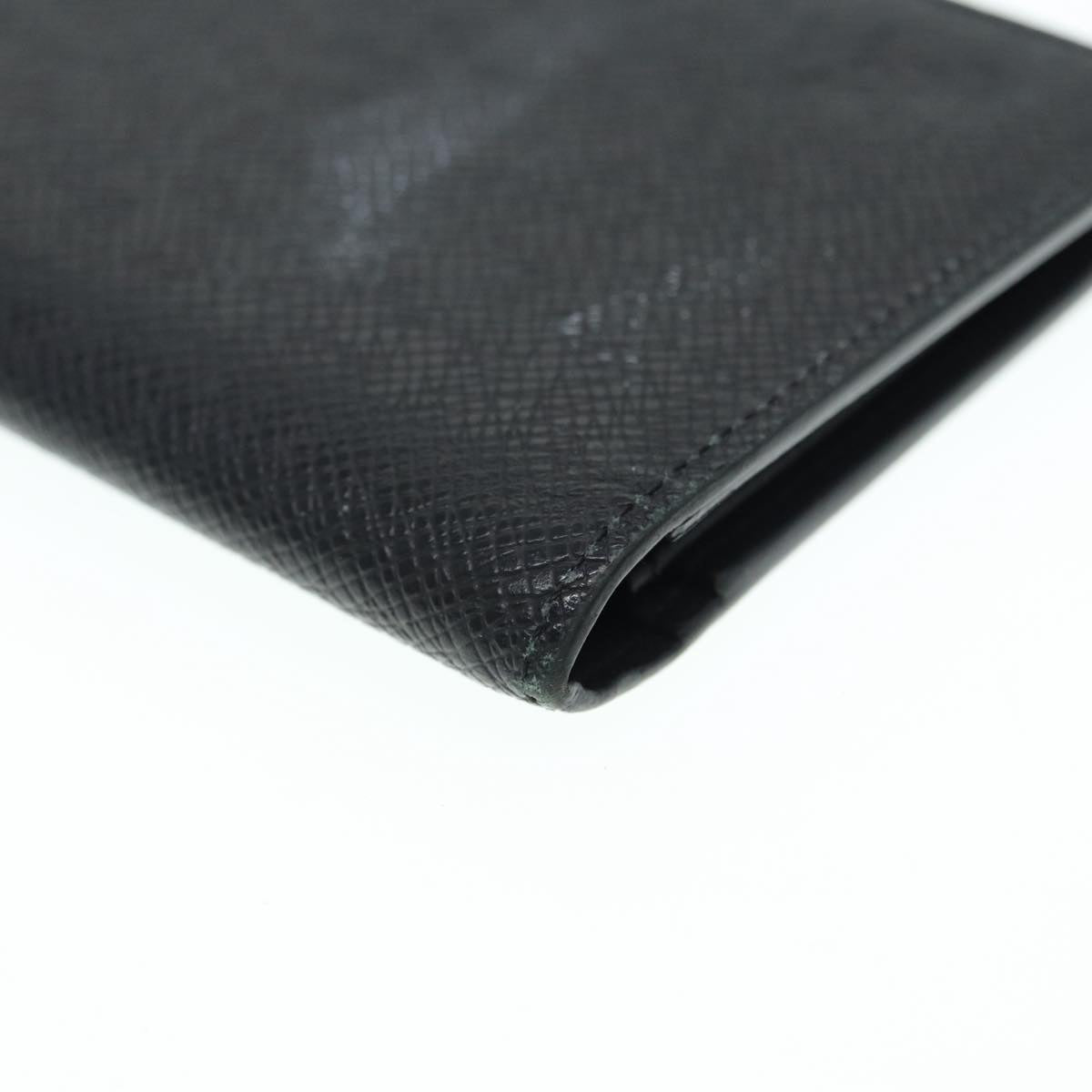 LOUIS VUITTON Taiga Brazza Portefeuille Long Wallet Ardoise M32572 89058