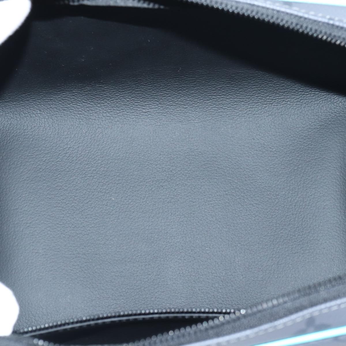 LOUIS VUITTON Monogram Eclipse Reverse Dopp Kit Bag Turquoise M11482 89059SA