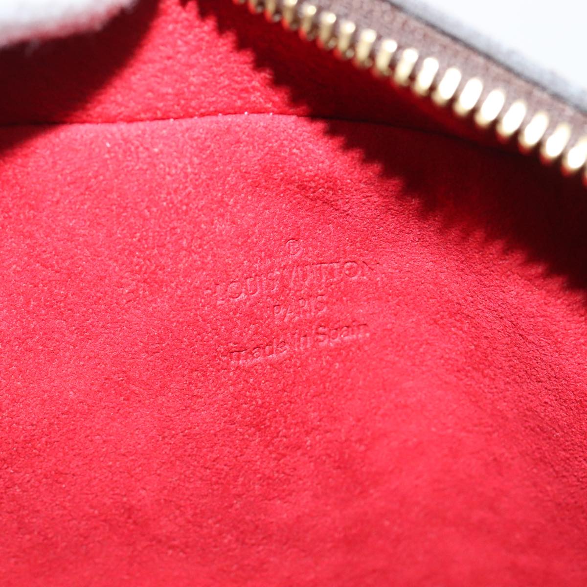 LOUIS VUITTON Damier Ebene Duomo Hand Bag N60008 LV 89065A