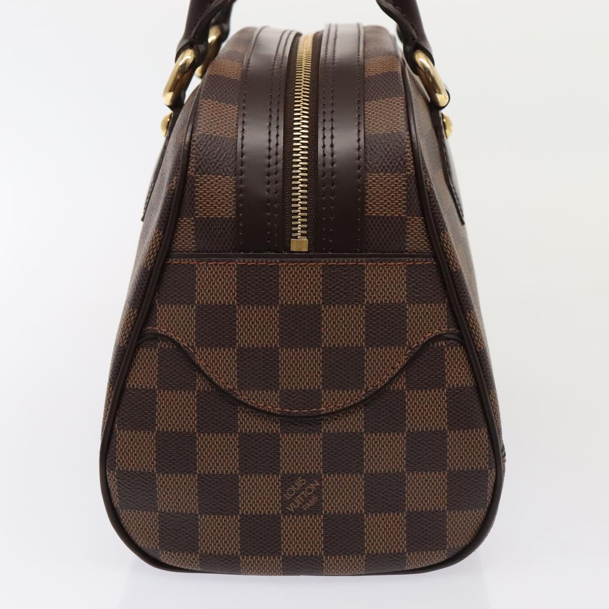 LOUIS VUITTON Damier Ebene Duomo Hand Bag N60008 LV 89065A