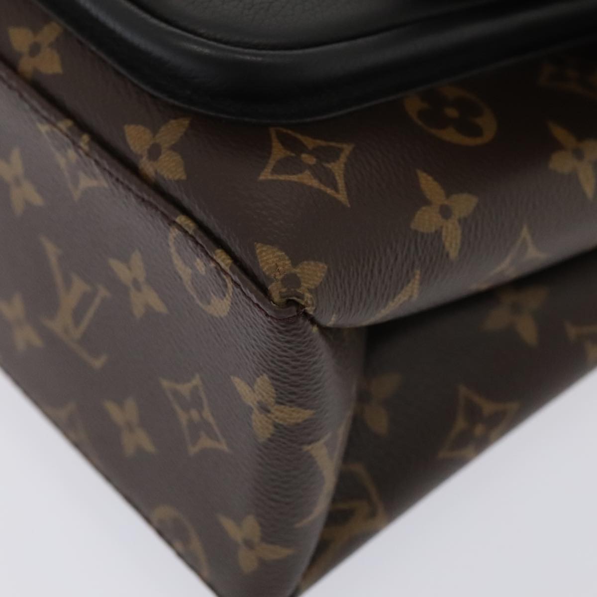 LOUIS VUITTON Monogram Marignan Hand Bag M44259 LV 89066A