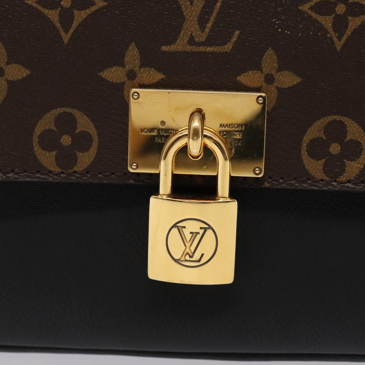 LOUIS VUITTON Monogram Marignan Hand Bag M44259 LV 89066A