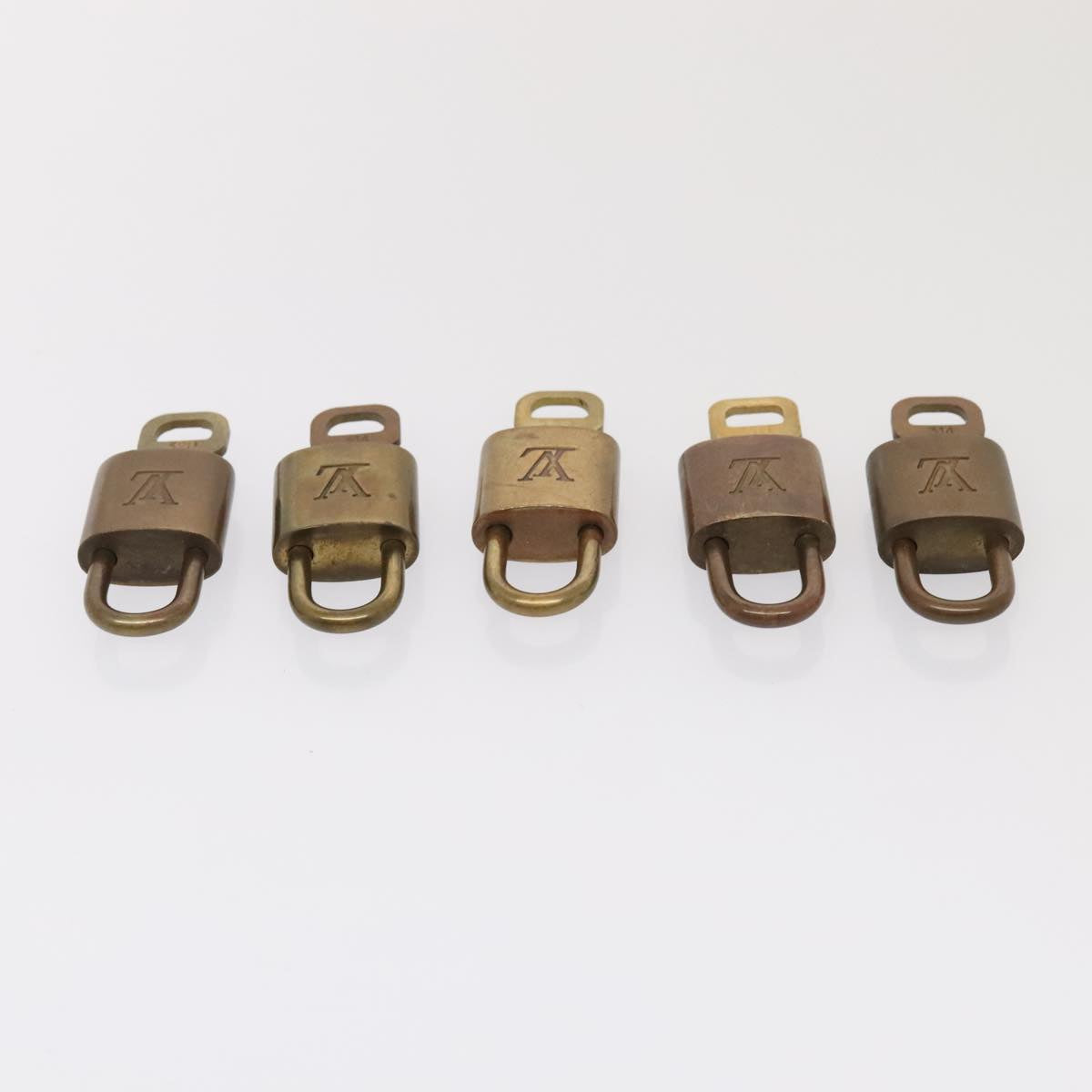 LOUIS VUITTON Padlock 10set metal Gold Tone LV 89074