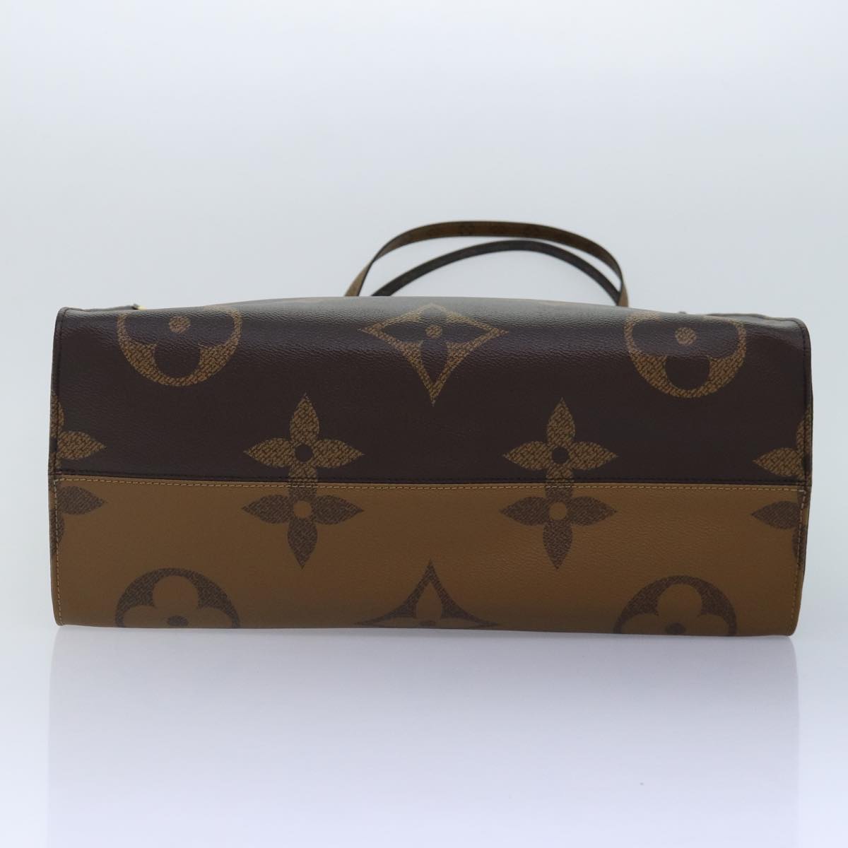 LOUIS VUITTON Monogram Reverse On-the-go GM Tote Bag M44576 LV 89080A