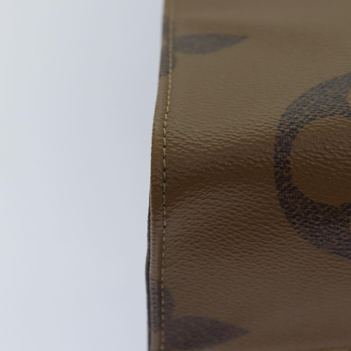 LOUIS VUITTON Monogram Reverse On-the-go GM Tote Bag M44576 LV 89080A