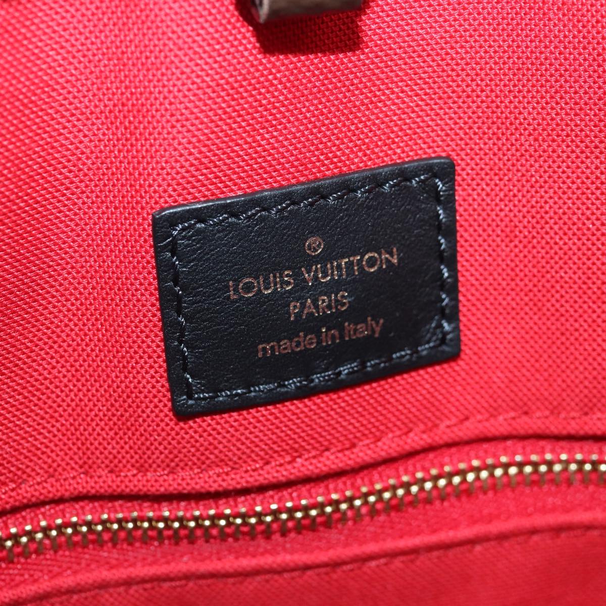 LOUIS VUITTON Monogram Reverse On-the-go GM Tote Bag M44576 LV 89080A