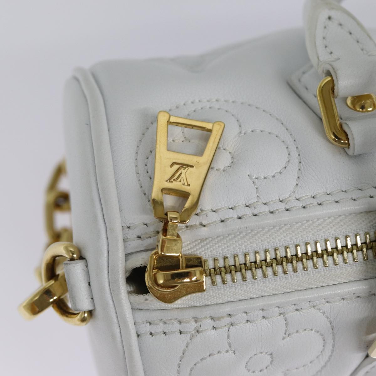LOUIS VUITTON Bubble Glam Papillon BB Hand Bag Snow M59827 LV 89083SA