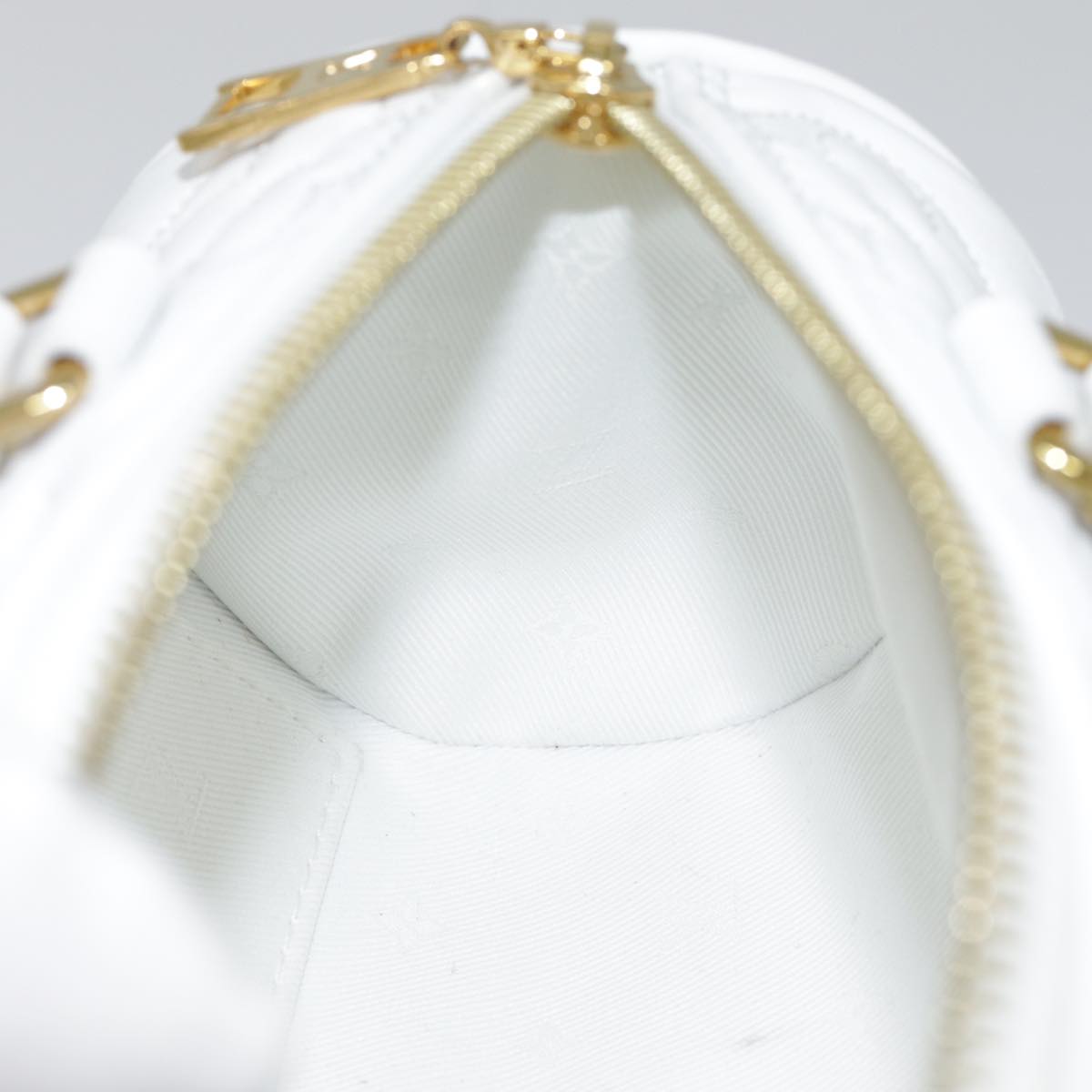 LOUIS VUITTON Bubble Glam Papillon BB Hand Bag Snow M59827 LV 89083SA