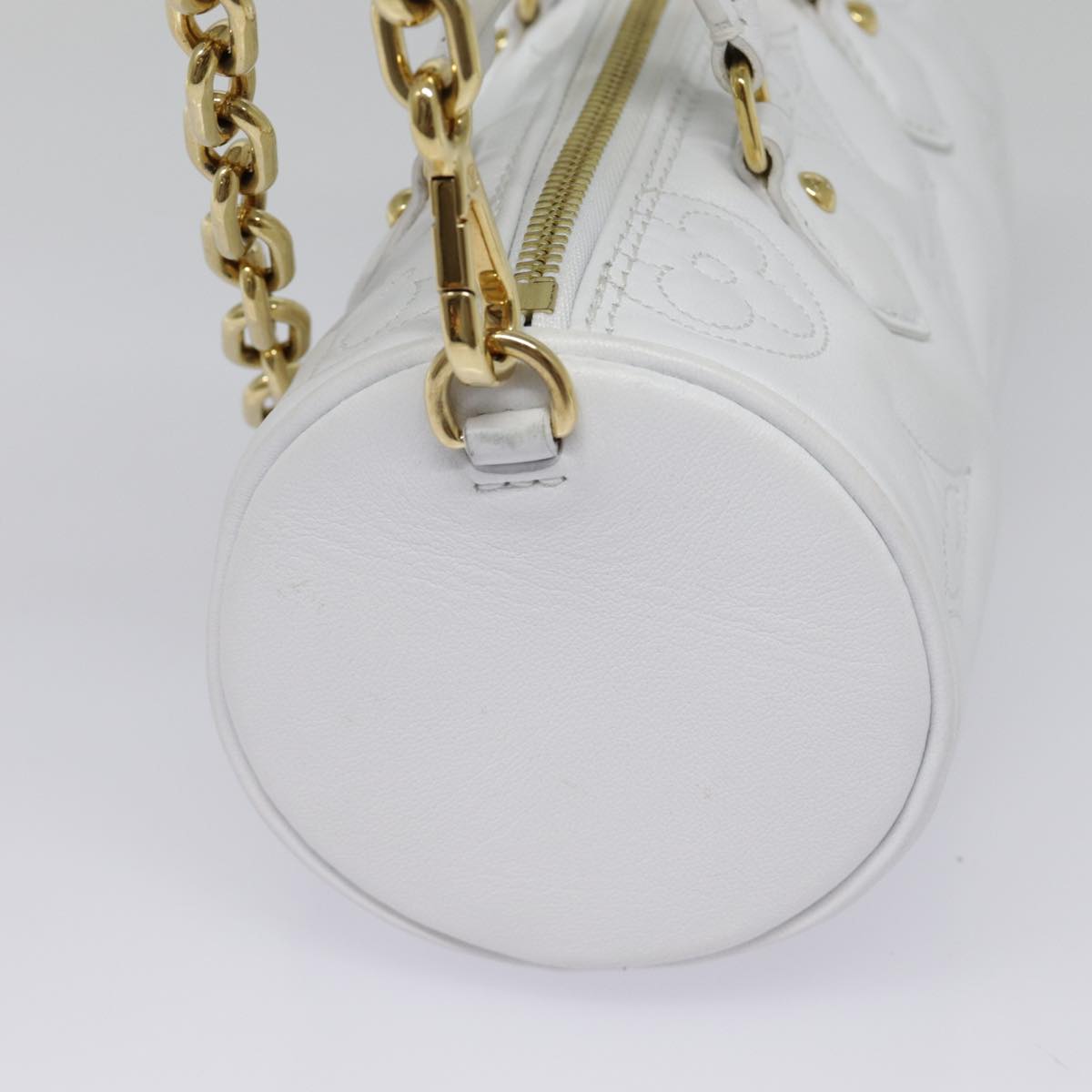 LOUIS VUITTON Bubble Glam Papillon BB Hand Bag Snow M59827 LV 89083SA