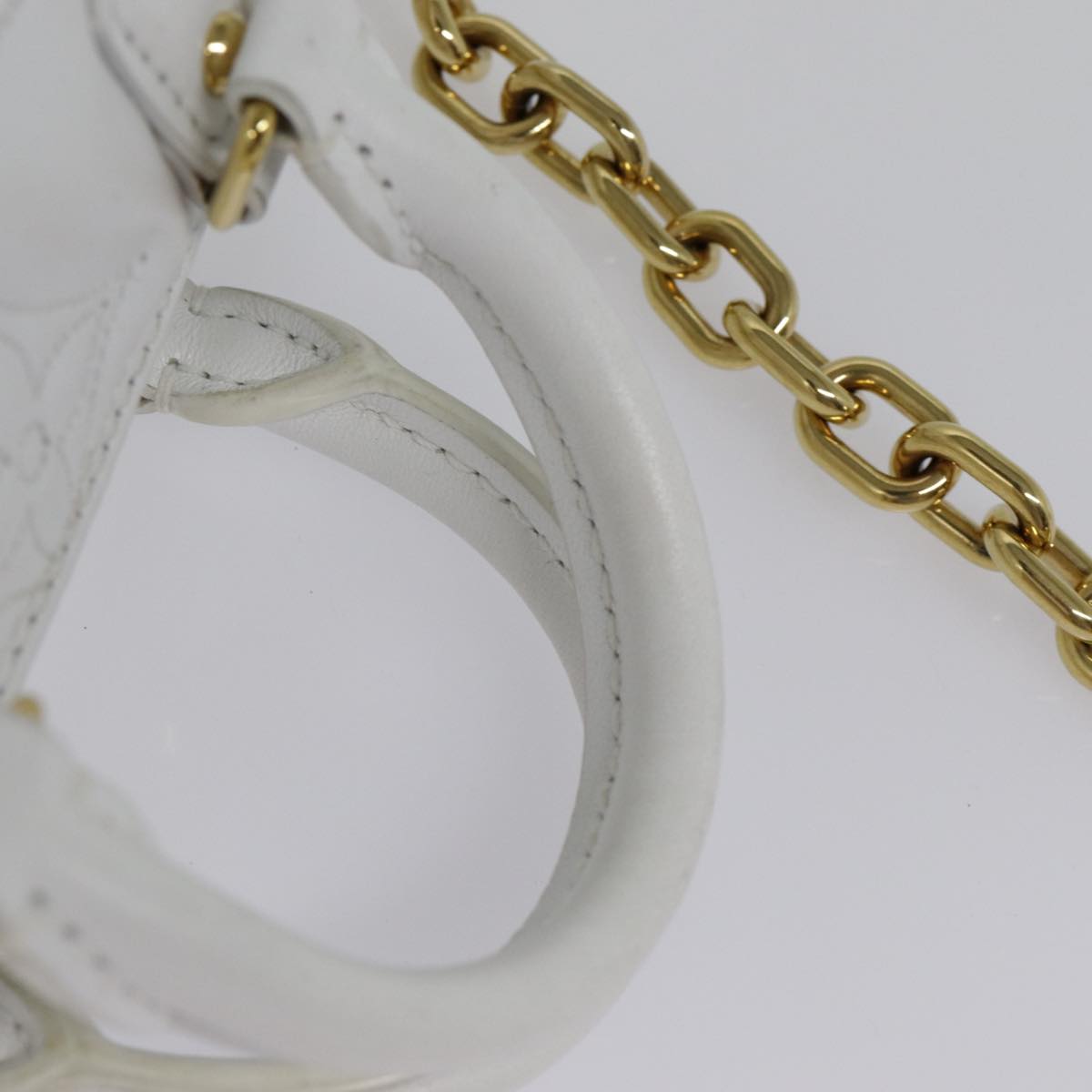 LOUIS VUITTON Bubble Glam Papillon BB Hand Bag Snow M59827 LV 89083SA