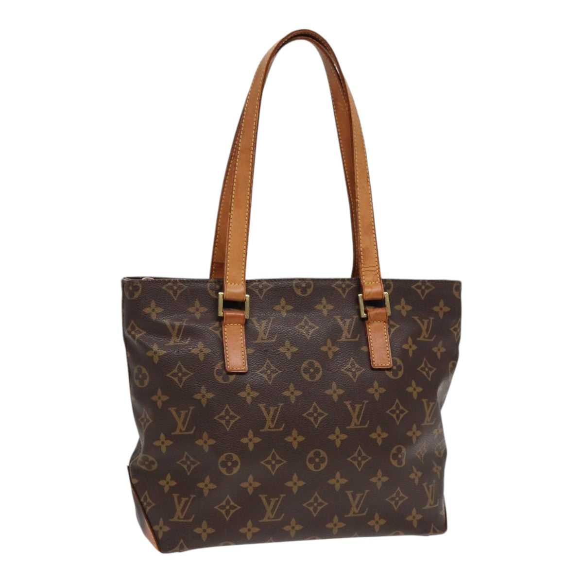 LOUIS VUITTON Monogram Cabas Piano Tote Bag M51148 LV 89090