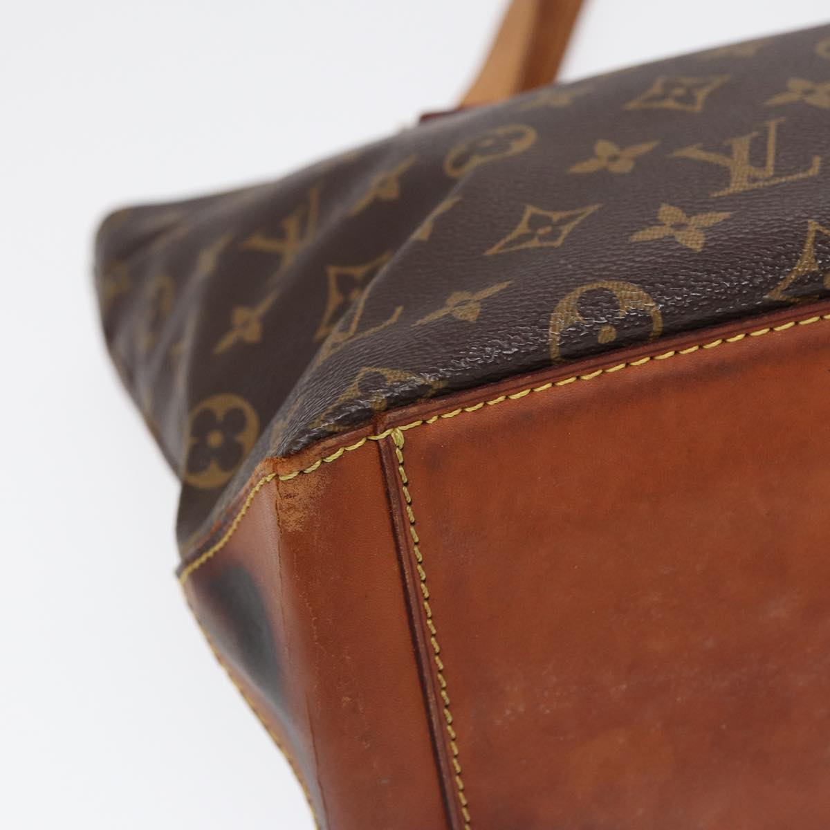 LOUIS VUITTON Monogram Cabas Piano Tote Bag M51148 LV 89090
