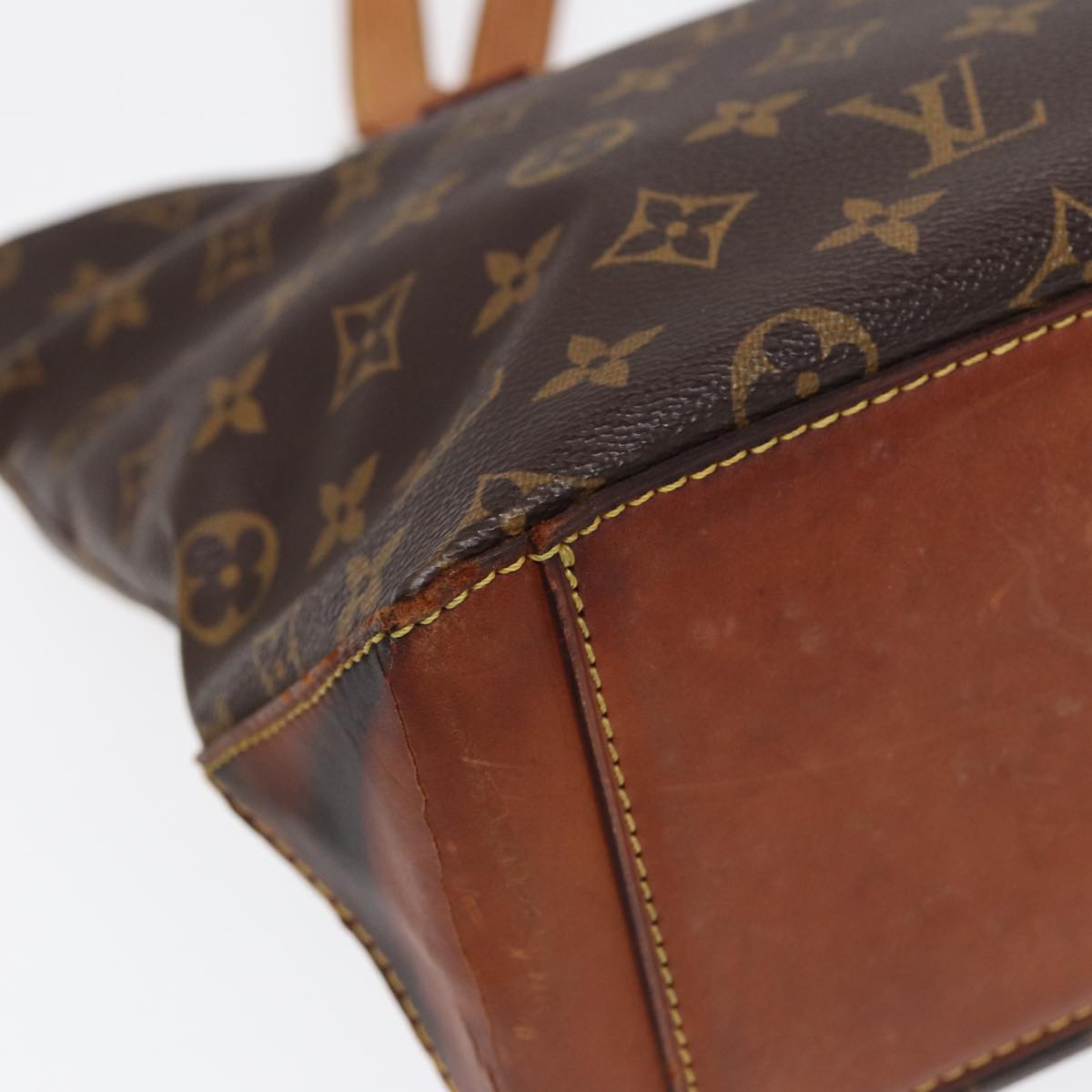 LOUIS VUITTON Monogram Cabas Piano Tote Bag M51148 LV 89090
