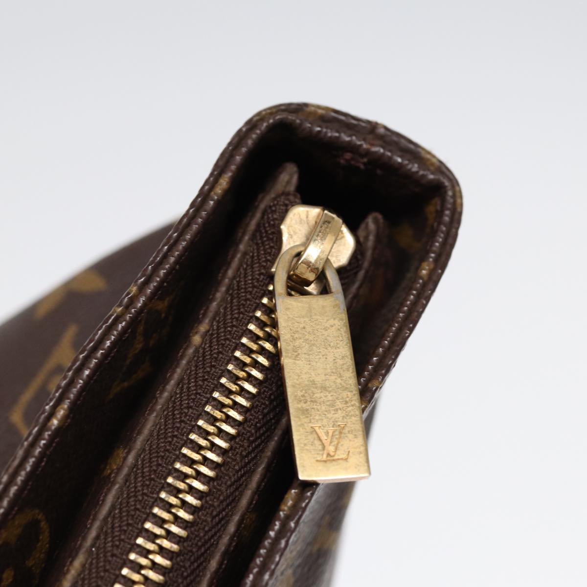 LOUIS VUITTON Monogram Cabas Piano Tote Bag M51148 LV 89090