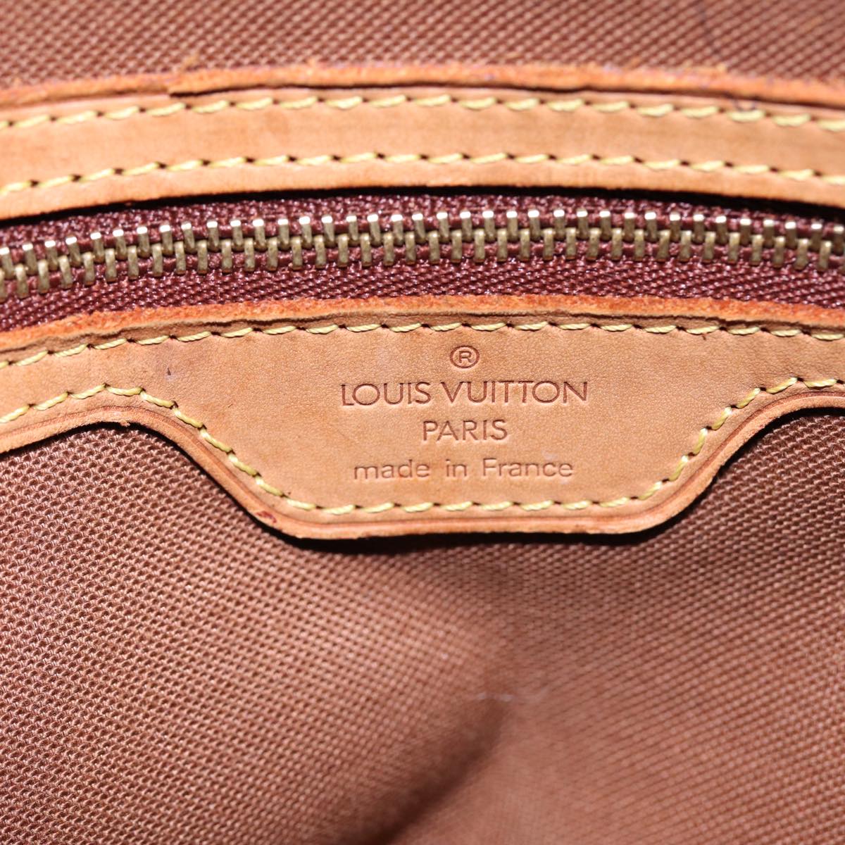 LOUIS VUITTON Monogram Cabas Piano Tote Bag M51148 LV 89090
