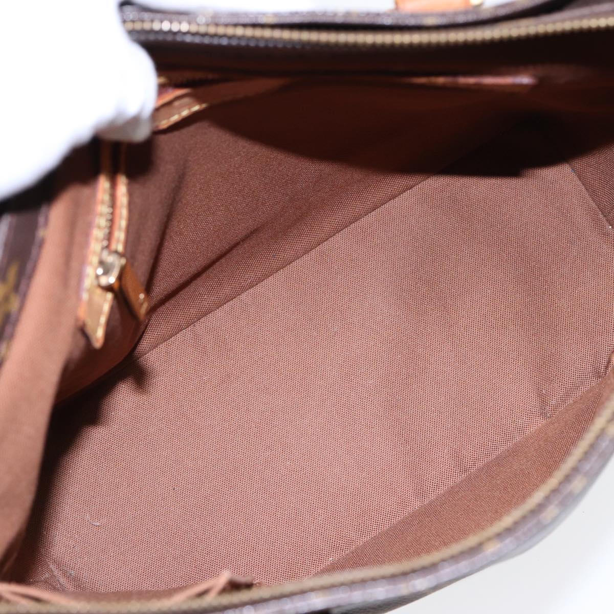 LOUIS VUITTON Monogram Cabas Piano Tote Bag M51148 LV 89090