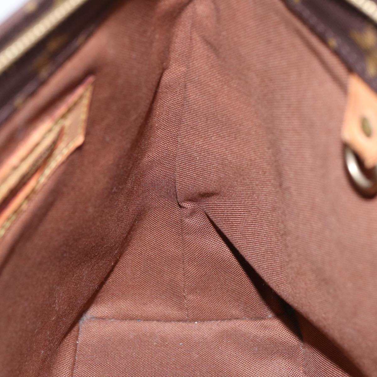 LOUIS VUITTON Monogram Cabas Piano Tote Bag M51148 LV 89090